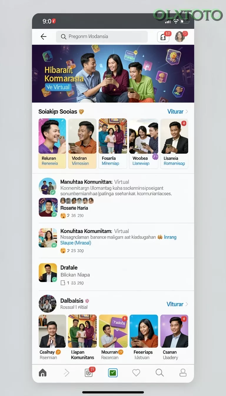 Cuplikan layar SURGA11 — aktivitas