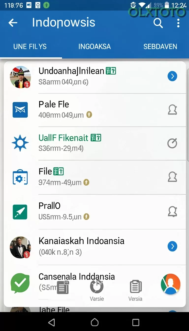 Cuplikan layar SUPERSVIP — aktivitas