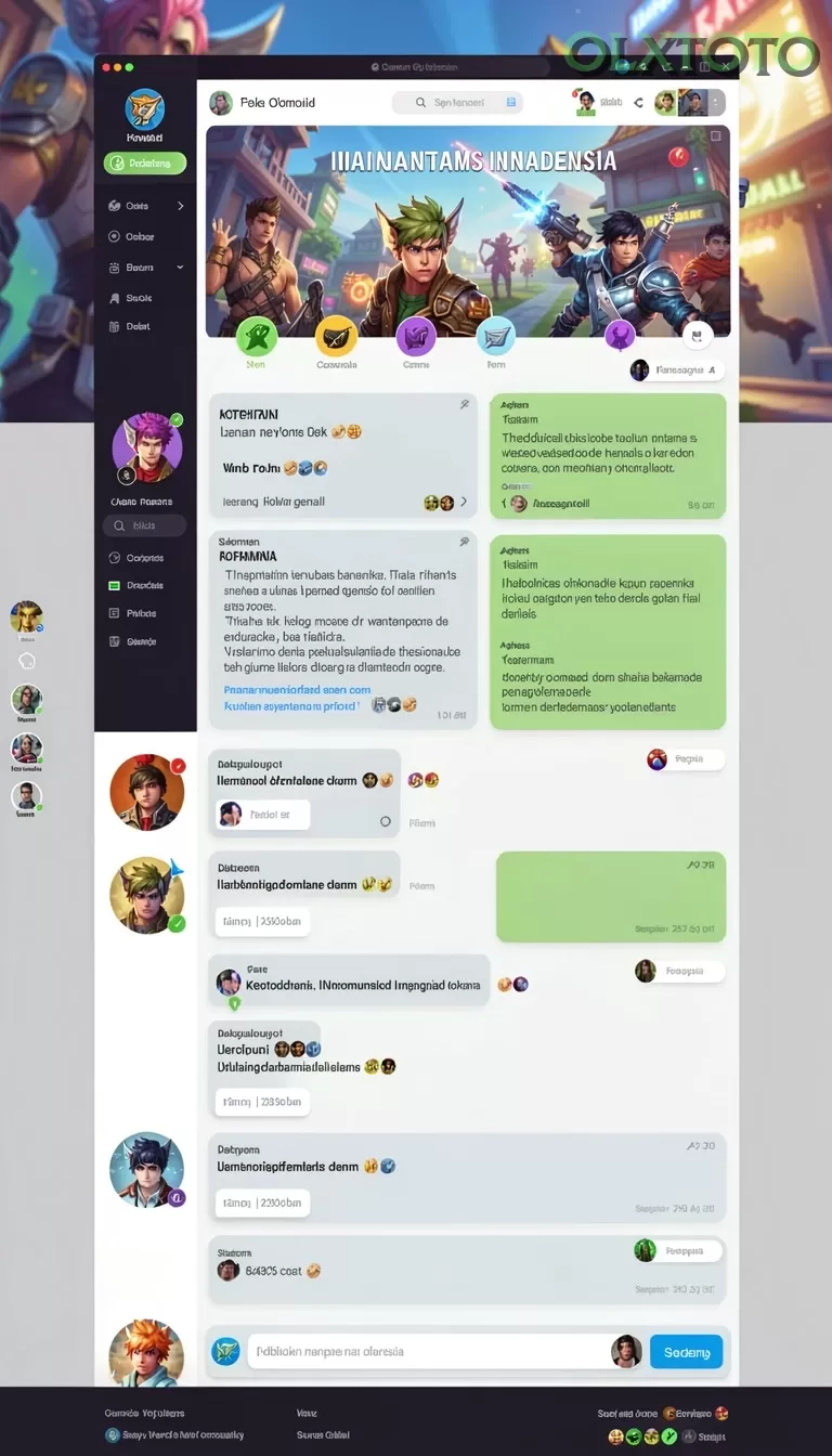 Cuplikan layar SR996 — menu navigasi