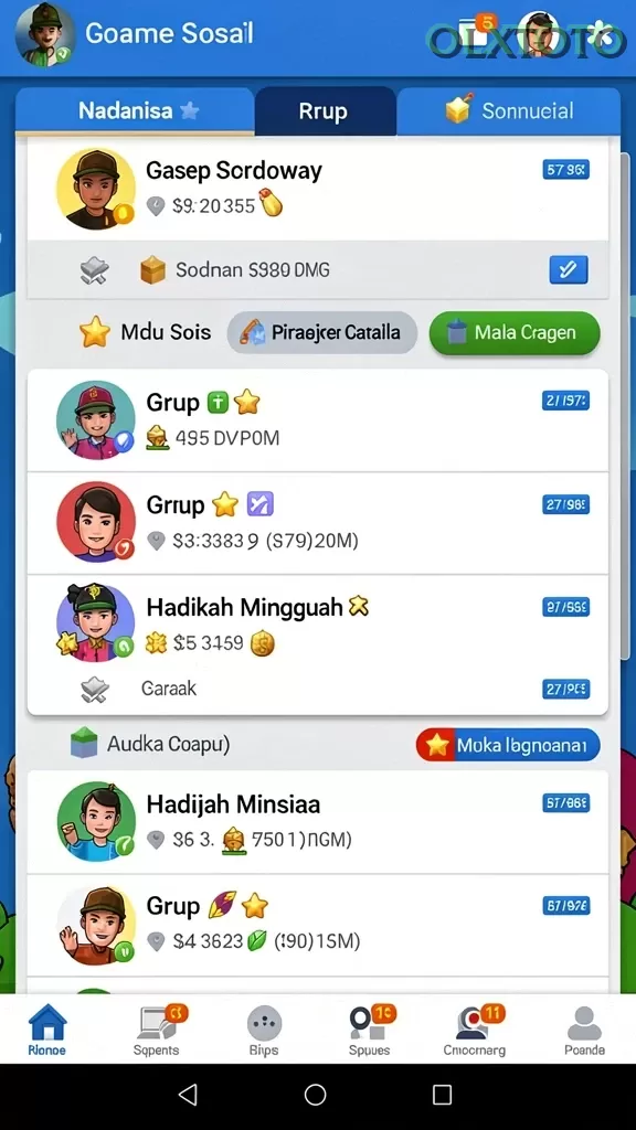 Cuplikan layar V21 — pengaturan akun